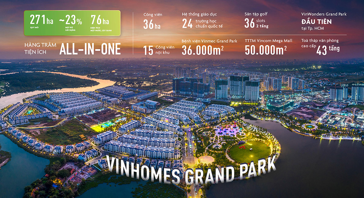 Đại đô thị Vinhomes Grand Park Quận 9